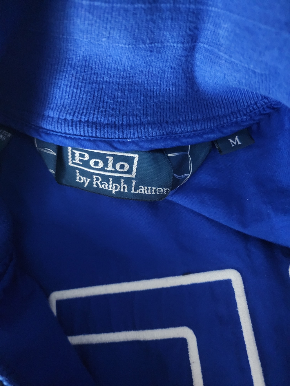 Polo by Ralph Lauren Blue and White Italia Track Jacket. Have S,M and L. - Picture 7 of 7